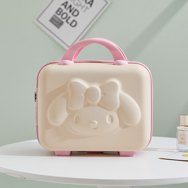 Luxury Cartoon Bear Travel Suitcase for Kids (14-Inch)