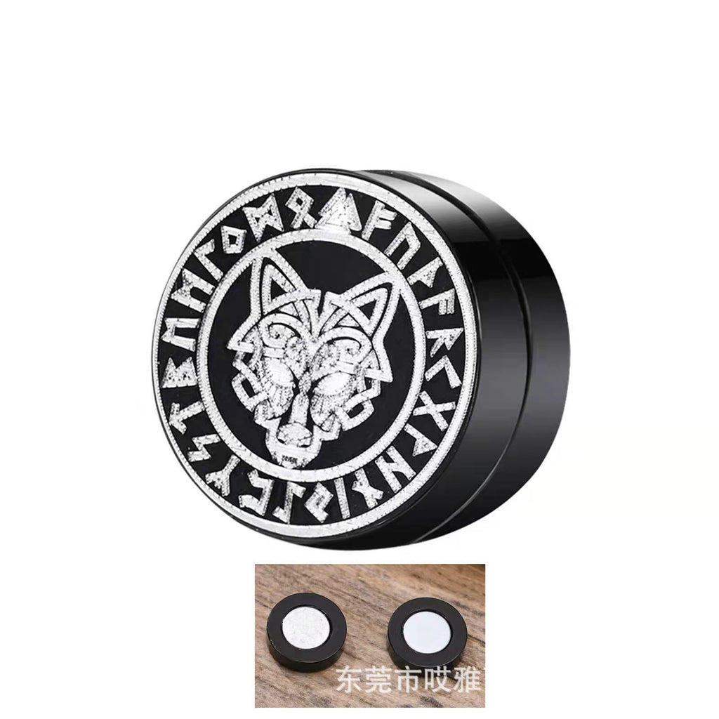 Titanium Steel Magnetic Earrings for Men - Trendy Design