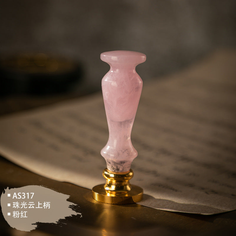 Custom Resin Alloy Wax Seal Handle Set for Magic Academy