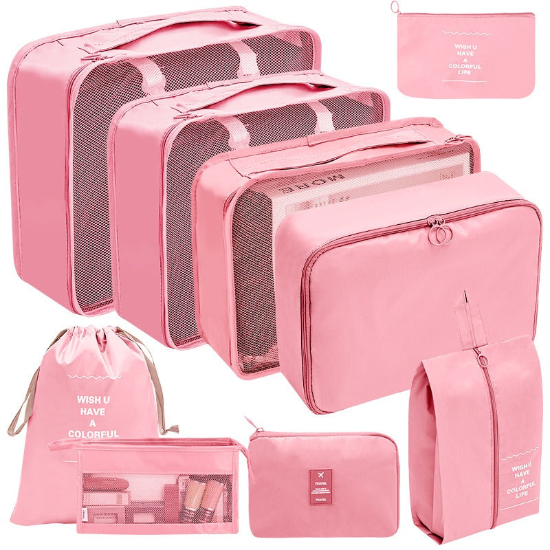 Travel Buggy Bag 7PCs Luggage Storage Set