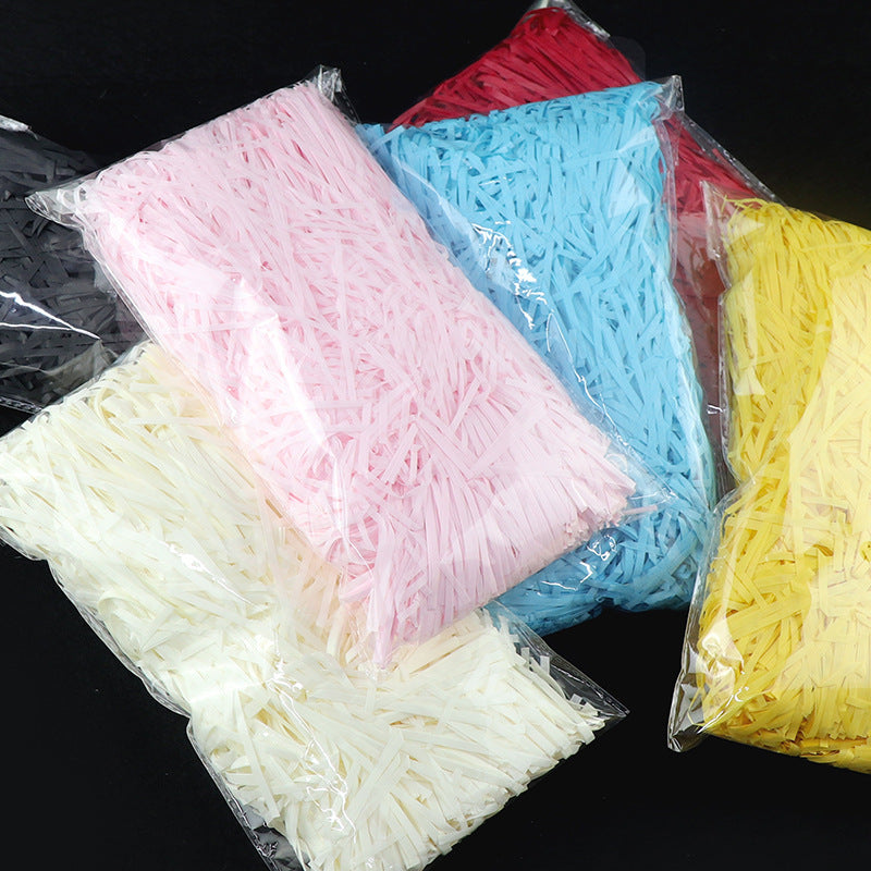 50g Colorful Raffia Shredded Paper for Gift Boxes