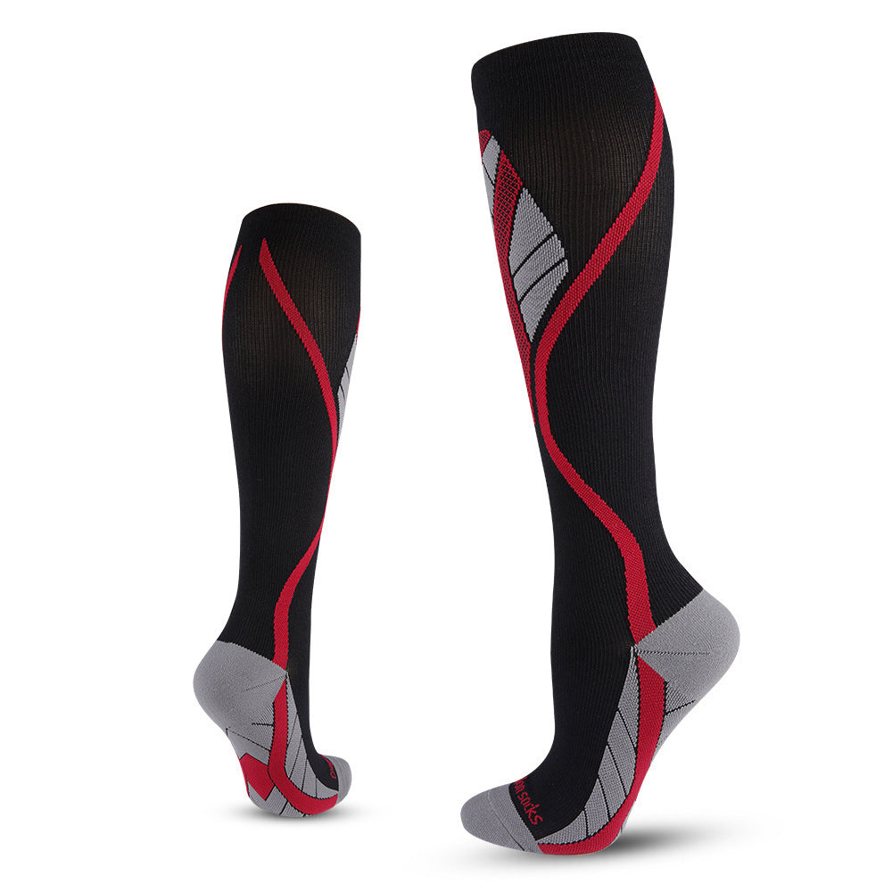 Professional Long Leg Compression Socks for Cycling