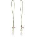 PartyKindom 2 PCS Phone Charm Kawaii Flower Phone Accessories Charm String Kawaii Phone Charm Hook Cute Phone Charms Aesthetic for Women Girl