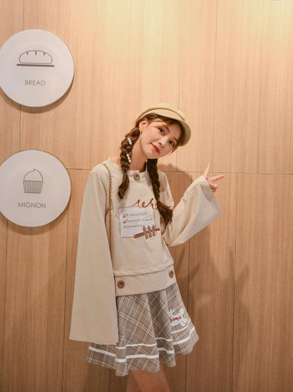 Original Forest Girl Tribe Hoodie and Skirt Set