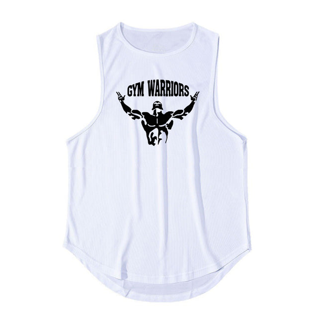 Men's Breathable Polyester Gym Exercise Vest