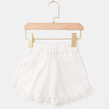 Summer Denim Shorts for Baby Girls - Casual Style