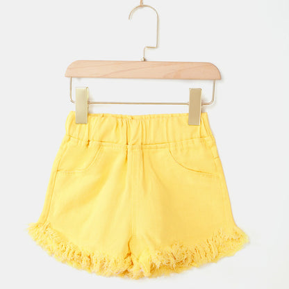 Summer Denim Shorts for Baby Girls - Casual Style