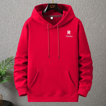 Men's Plus Size Fleece Hooded Pullover Sweatshirt