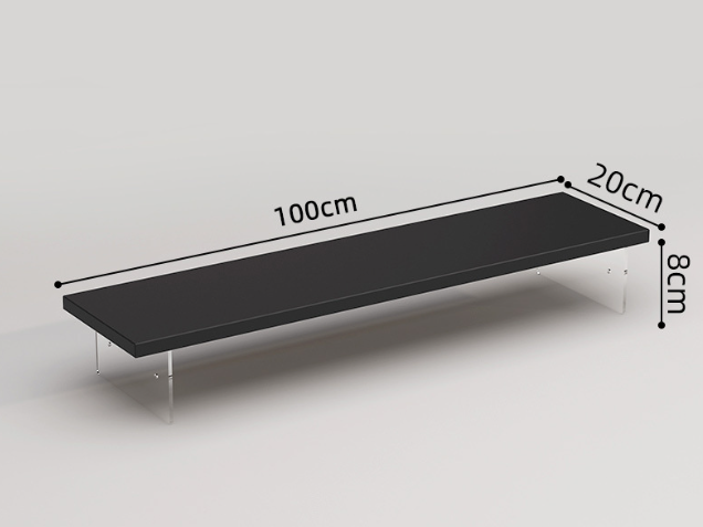 Acrylic & Wood Desktop Organizer Stand
