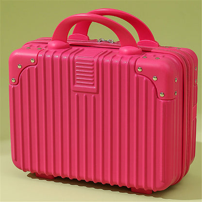 Vintage 14-Inch Mini Makeup Case and Travel Box
