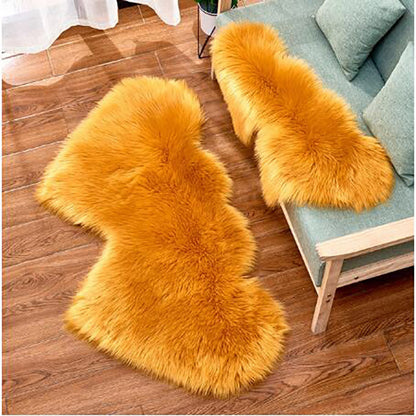 Custom Plush Heart-Shaped Stair Carpet for Decor