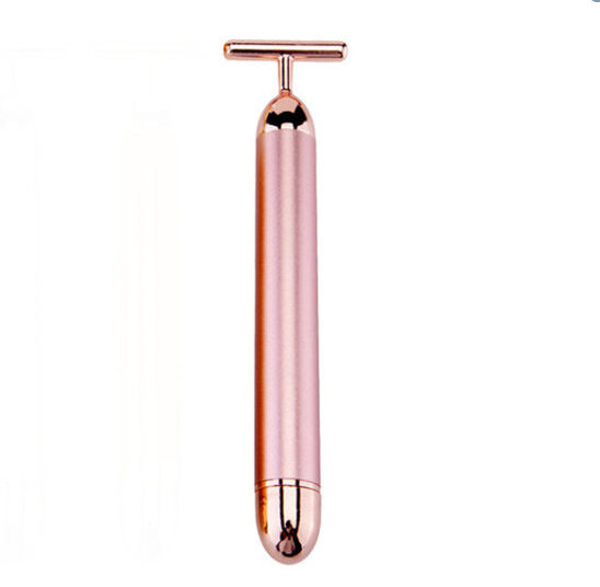 Facial Roller Massager with 24K Gold for Beauty