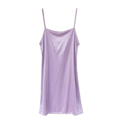 Thin Shoulder Strap Spring & Summer Dress Slip Petticoat
