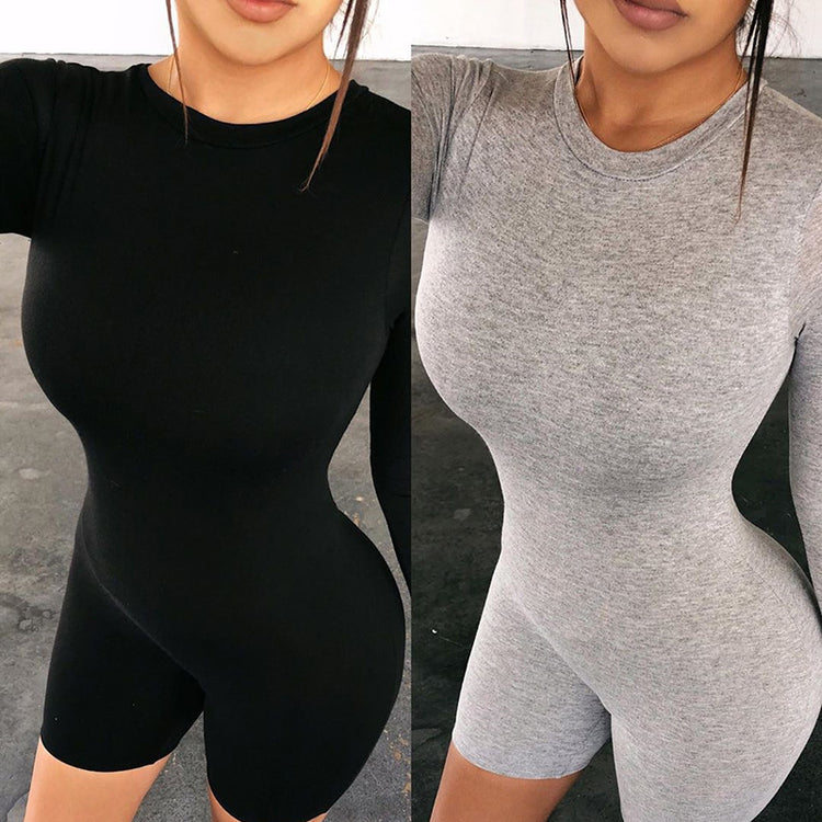 Trendy Long Sleeve Sexy Romper for Women