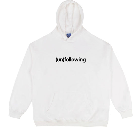 Drop Shoulder Letter Print Pullover Hoodie for Fashion