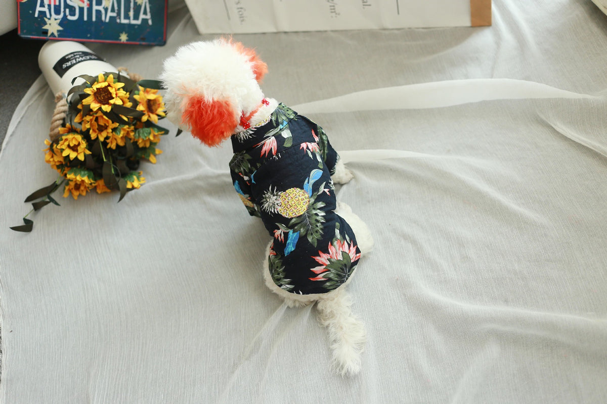 Spring Collection Fashionable Dog Shirt - Comfortable Cotton