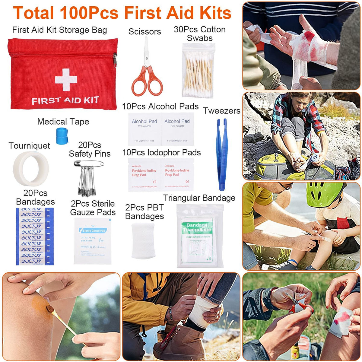125-in-1 Emergency Survival and First Aid Kit