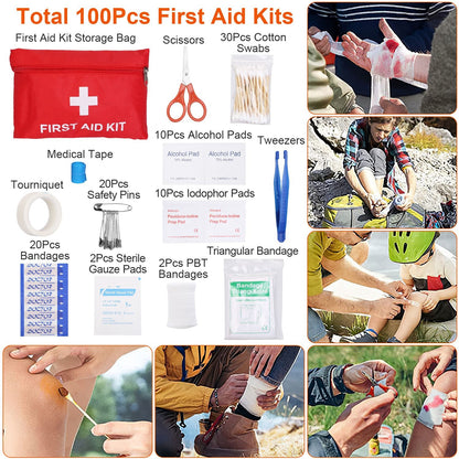 125-in-1 Emergency Survival and First Aid Kit