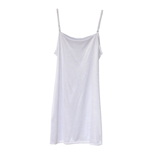 Thin Shoulder Strap Spring & Summer Dress Slip Petticoat