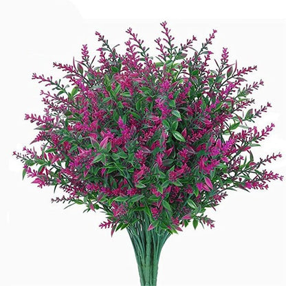 Simulated Lavender Spikelet Artificial Flower Decor