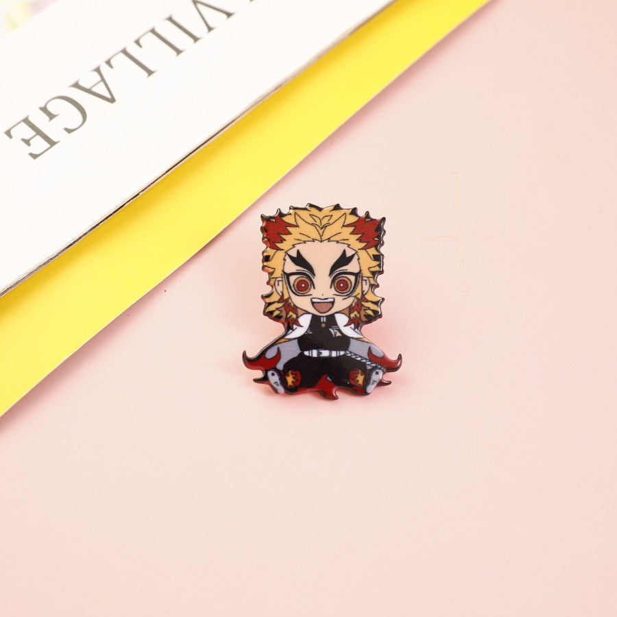 Demon Slayer Acrylic Brooch Badge - New Collection