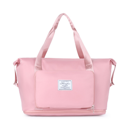 Large-capacity Women's Trolley Bag for Travel and Fitness