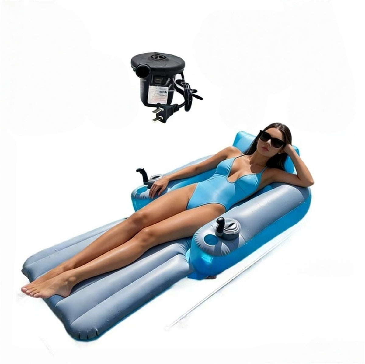 New Inflatable Motorboat Watercraft Float Raft