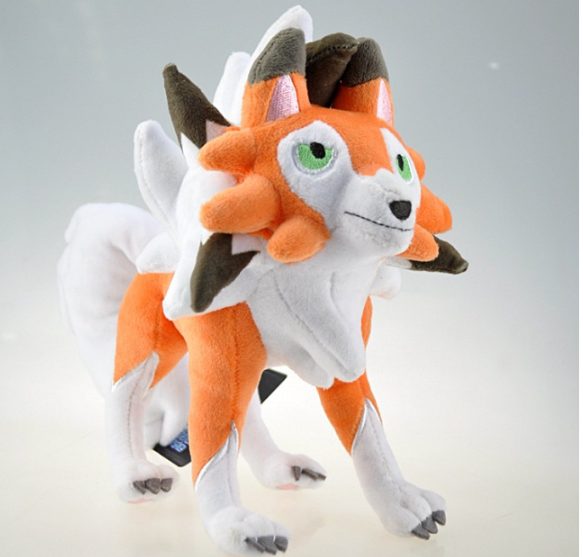 Pokémon Plush Toy - Standing Lycanroc (Dusk Form)