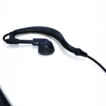 3.5MM Single Ear Hook Wired Headset for Walkie-Talkies