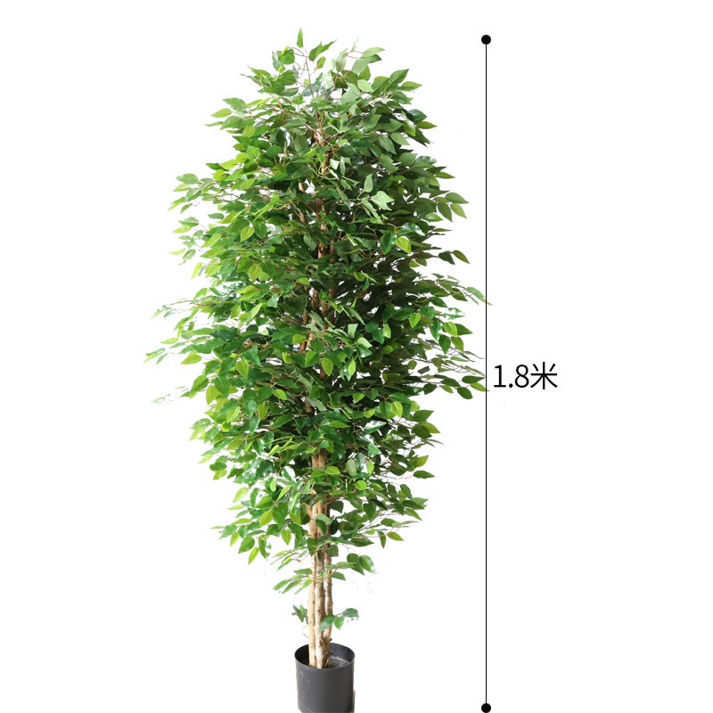 European Style Faux Traveler's Banana Tree Décor