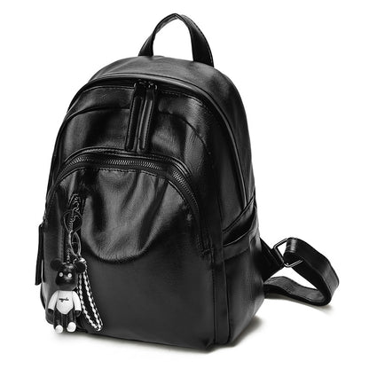 Fashionable PU Backpack for Women - Autumn/Winter Style