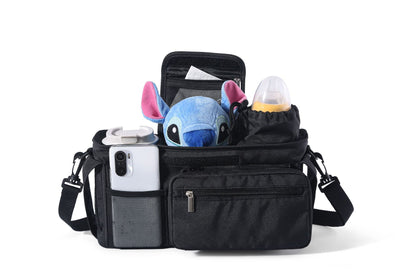 Universal Baby Stroller Organizer Bag and Storage Basket