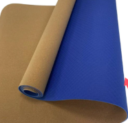 Natural Rubber Yoga Mat for Fitness and Exercise