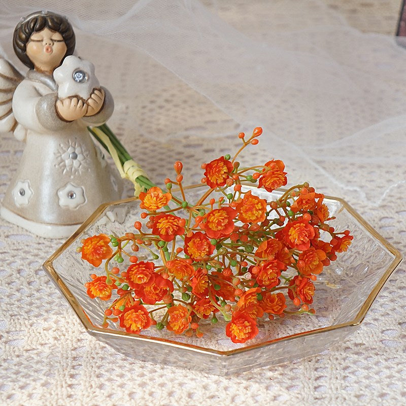 Spring Colorful Fake Flowers with Stars for Home Decor