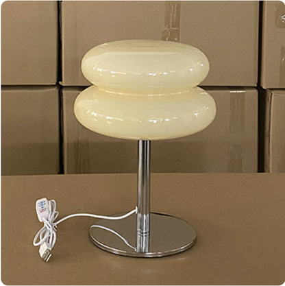 Modern Macaron Glass Table Lamp - Erna (One Set)