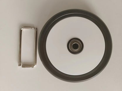 YOYO Baby Stroller Wheels with Rubber Tires and Bearings