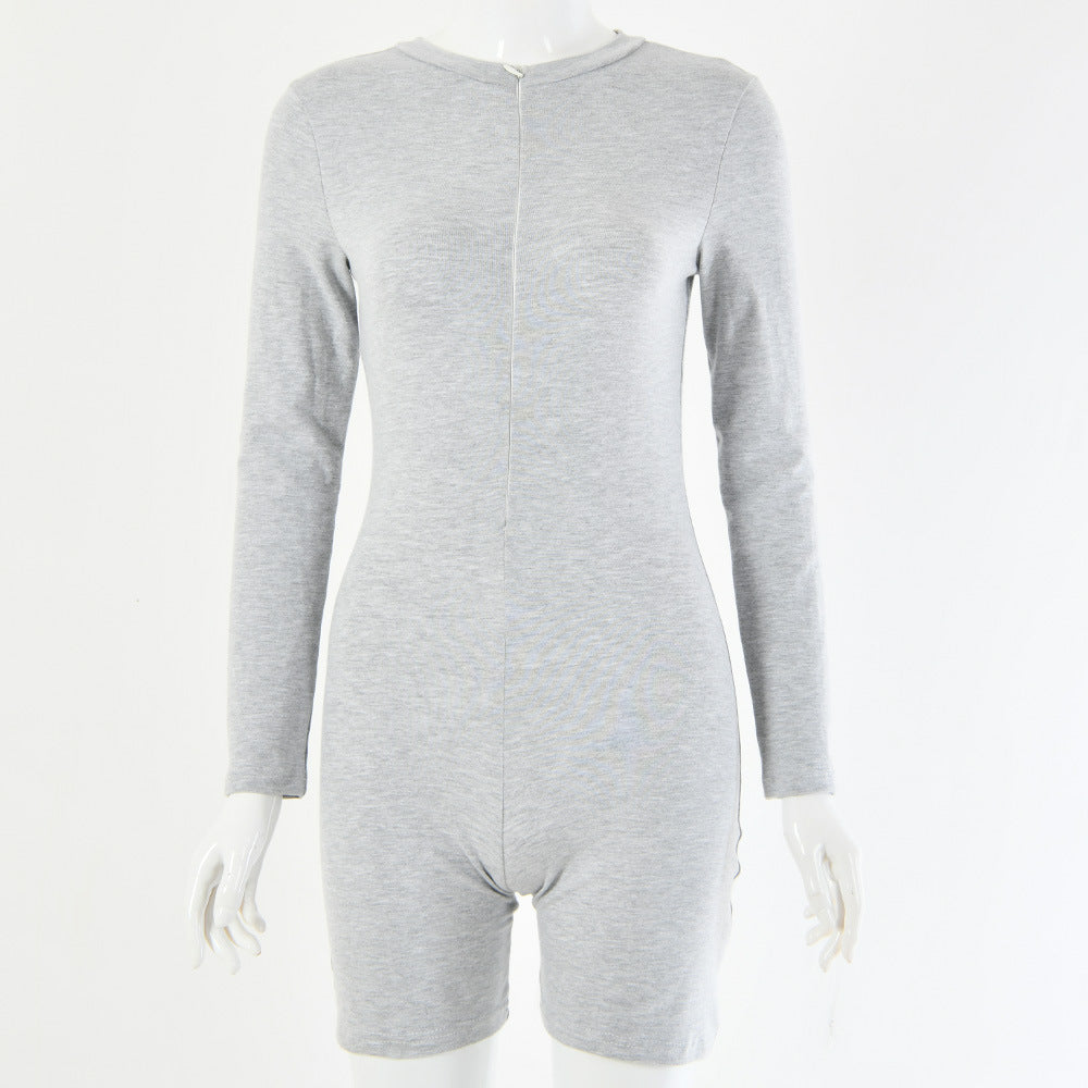 Trendy Long Sleeve Sexy Romper for Women