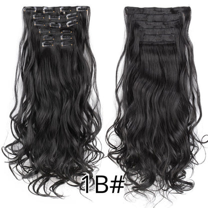 Leeons 22" Body Wave Clip-In Synthetic Hair Extensions