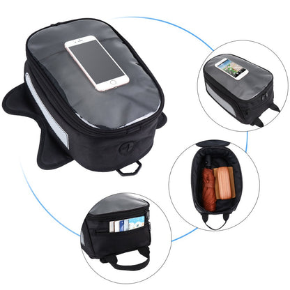 Waterproof Magnetic Motorcycle Tank Bag for Storage