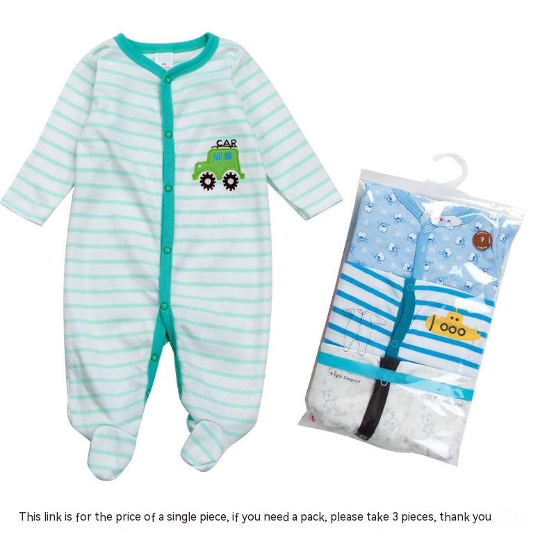 Baby Long Sleeve Zipper Bodysuit Creeper