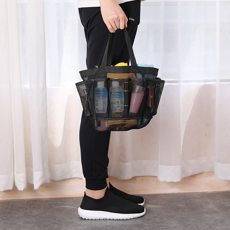 Portable Mesh Beach Tote Bag