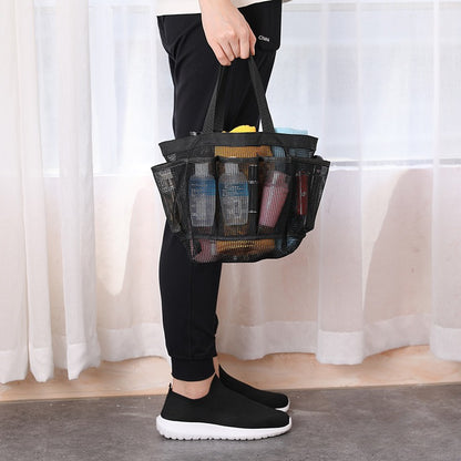 Portable Mesh Beach Tote Bag