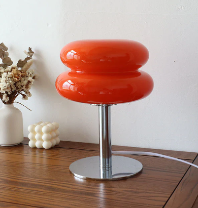 Modern Macaron Glass Table Lamp - Erna (One Set)