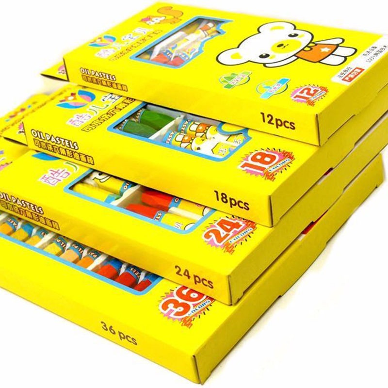 Childrens Oil Pastel Drawing Crayon Set