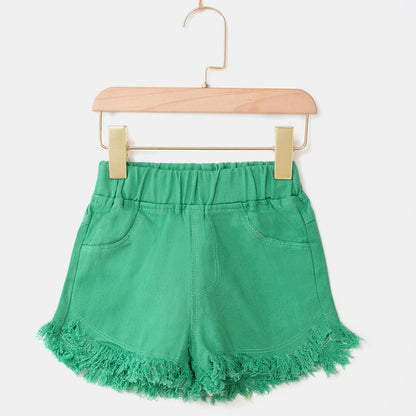 Summer Denim Shorts for Baby Girls - Casual Style