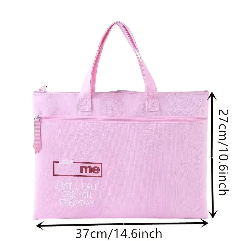 Portable Information File Bag - 1pc in 4 Colors