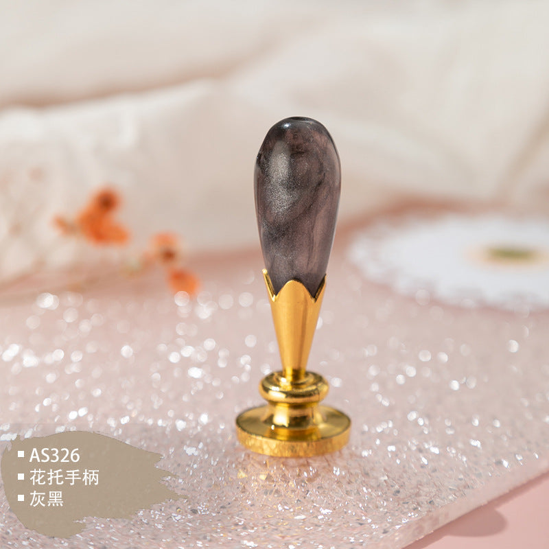 Custom Resin Alloy Wax Seal Handle Set for Magic Academy