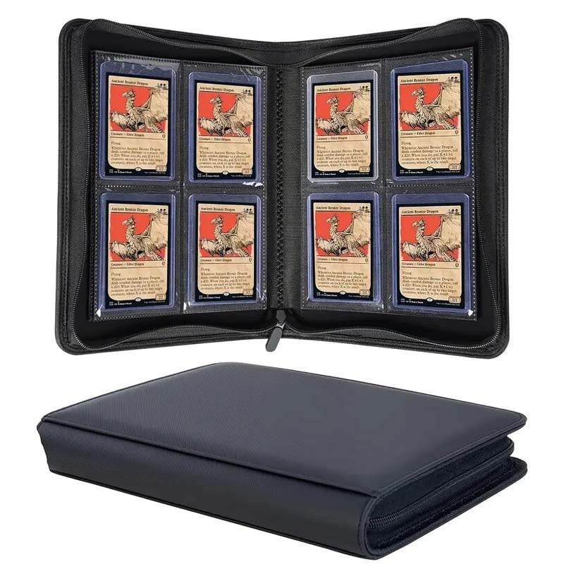 Large Capacity PU Leather Game Card Storage Box