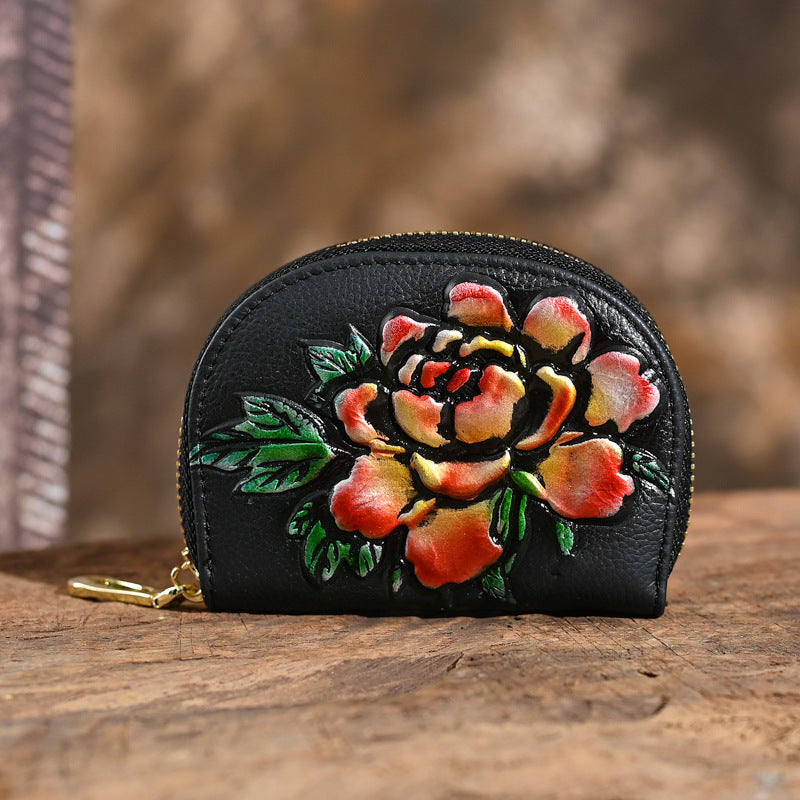 2023 Vintage Leather Clutch Wallet for Women