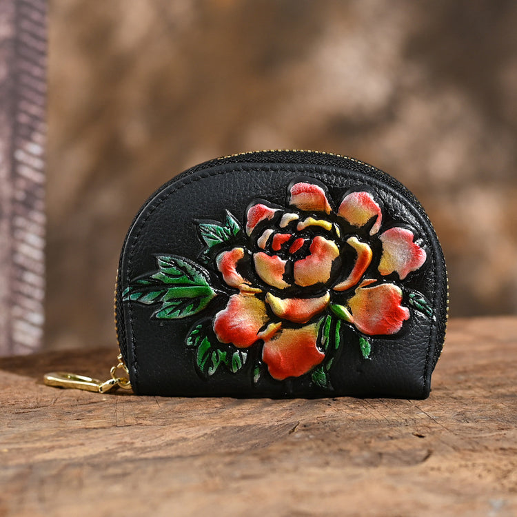 2023 Vintage Leather Clutch Wallet for Women